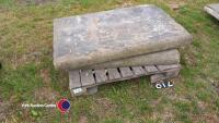 Large Yorkstone slabs