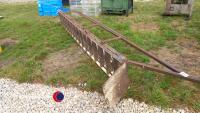 Steel stair case with hand rail - 2