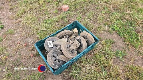 Box of trolley wheels