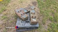5 old Ford tractor weights - 3