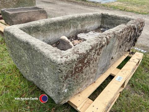 Stone trough