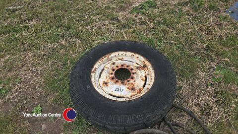 David Brown front wheel.