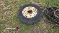 David Brown front wheel. - 3