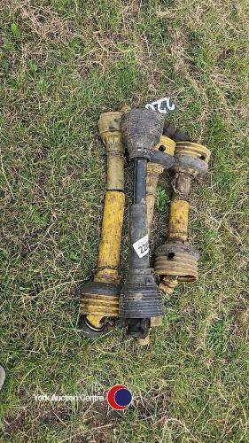 4 x PTO shafts