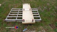 7ft x 2ft low mechanics trolley