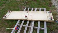 7ft x 2ft low mechanics trolley - 2