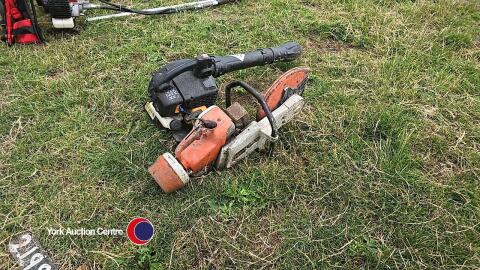 Stihl TS350 & Honda leaf blower