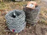 2 x reels barbed wire - 2