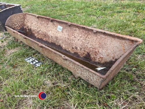 5ft old cast pig trough, used as planter