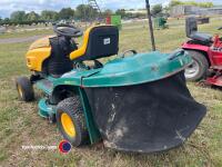 Yardman ride on mower with grass collection box - 4
