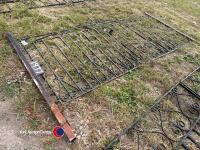 Pair of iron gates, each gate measures 46ft x 42ft - 2