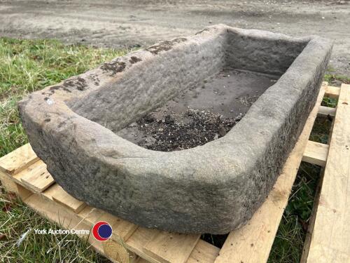 Stone trough