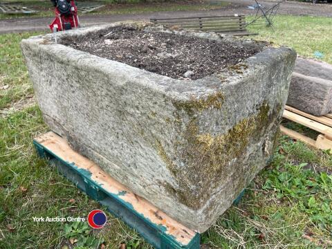 Stone trough