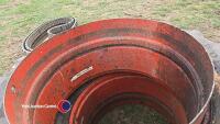Duel wheels 480/70R38 - 2