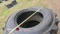 4 x 12-16.5 Alliance SK906 mini loader/skidsteer tyres 80% remaining tread checked and tested ready to fit - 3