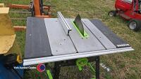 2 x saw benches - 5