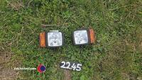 Pair of tractor lights. - 3