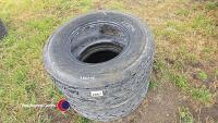 2 x 340- 65-18 Michelin tyres - 2