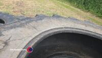 2 x BKT Agrimax 620/70/42 tyres, 50kph speed rating - 3