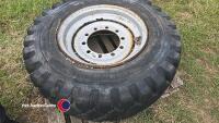Kramer 24in spare wheel and tyre (10 stud) - 2