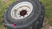 2 Kramer 20in spare wheels and tyres (8 stud) - 2