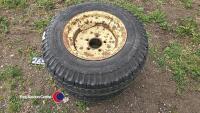 5 stud trailer wheels 10.0/75-15.3 - 2