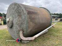 Fibre glass bulk bin/silo, approx 10T - 2