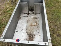 Stainless steel water trough - 2