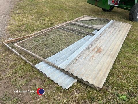2 x pheasant pen sections