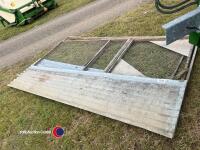 2 x pheasant pen sections - 2