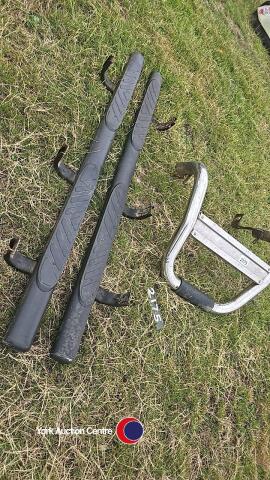 Nissan Navara bull bar and side bars
