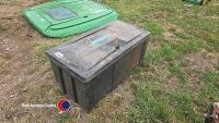 Bale trailer storage strap box - 3
