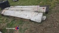 2 x 45ft wagon curtainside sheets. Ideal for straw stacks