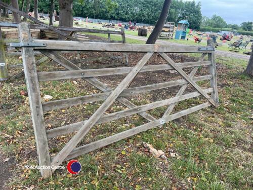 10ft 5 Bar Gate, used