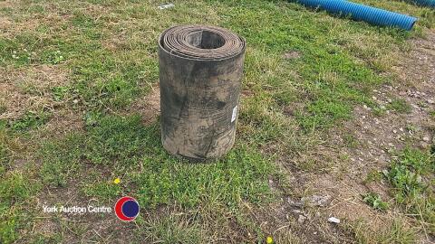 Roll of rubber belting