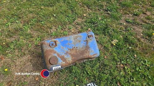 Leyland tractor fuel tank