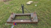 Euro to cone and pin adaptor plate - 2