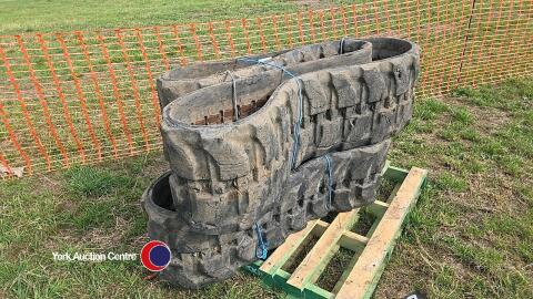 Set of 5/6T rubber tracks