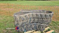 Set of 5/6T rubber tracks - 2