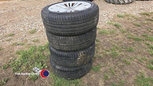 Vauxhall alloys and tyres 245/45R18, all good tyres