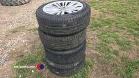 Vauxhall alloys and tyres 245/45R18, all good tyres - 4