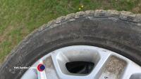 Ford Ranger alloy and tyres 265/60R17, good tyres, all hold air - 3