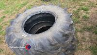 16.9 R24 BKT tr135, 70 %, no punctures - 2