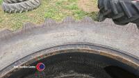 480/80 R38 Titan rear tractor tyres 50 %, no punctures or repairs - 3
