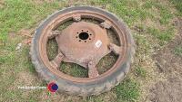 Row crop wheel, 8 stud 6.00 x 36, will fit MF 35 or 135 - 2