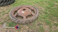 Row crop wheel, 8 stud 6.00 x 36, will fit MF 35 or 135 - 3