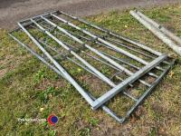 2 x10ft steel Gates