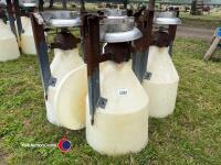 4 x lean machine weaner feeders