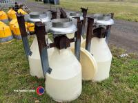4 x lean machine weaner feeders - 3