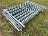 10 x 4ft metal sheep bars